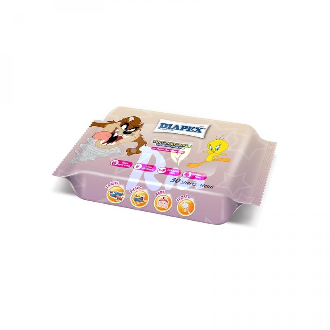 DIAPEX SOFT BABY WIPES FRAGRANCE 30S