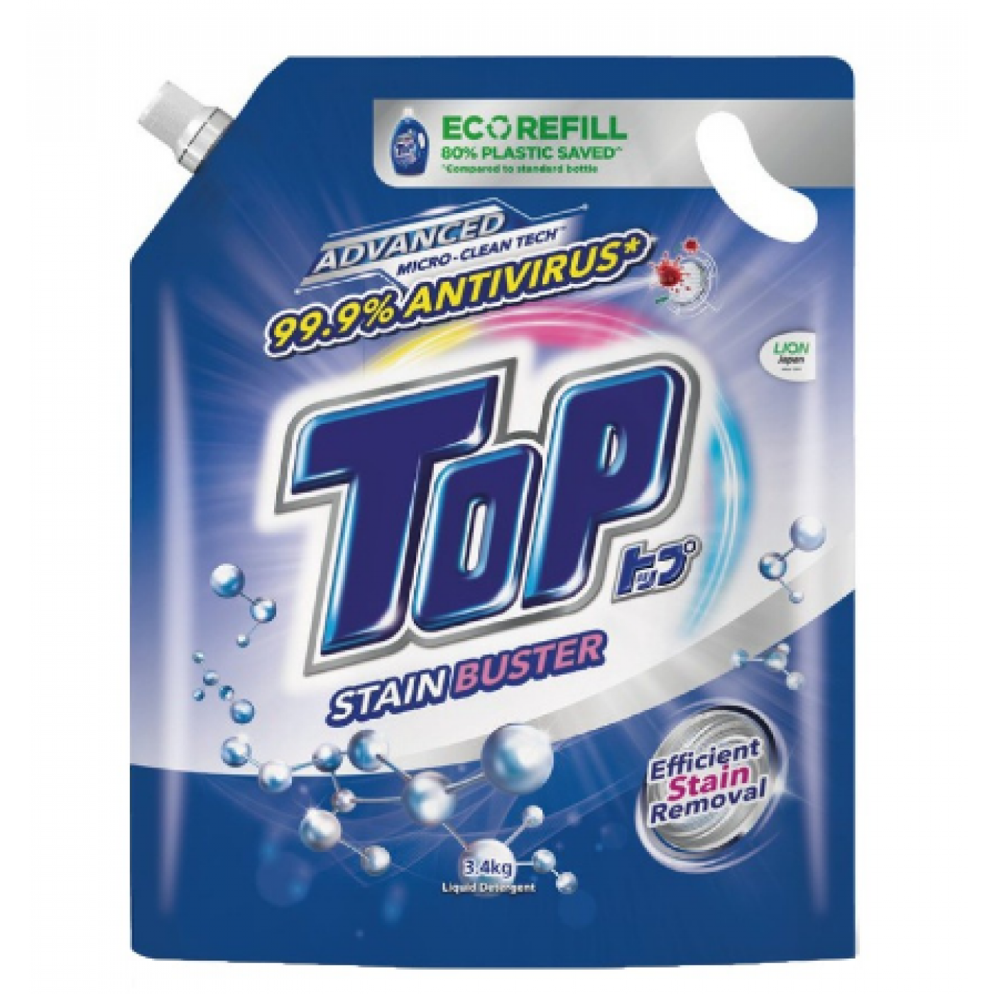 TOP CLD R 3.4KG BLUE STAIN BUSTER