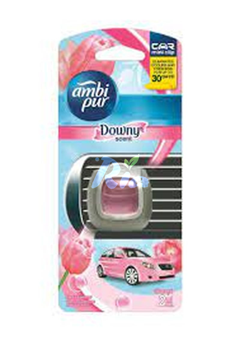 AmbiPur Car Air Freshener Mini Clip 2ml (Downy Scent) –