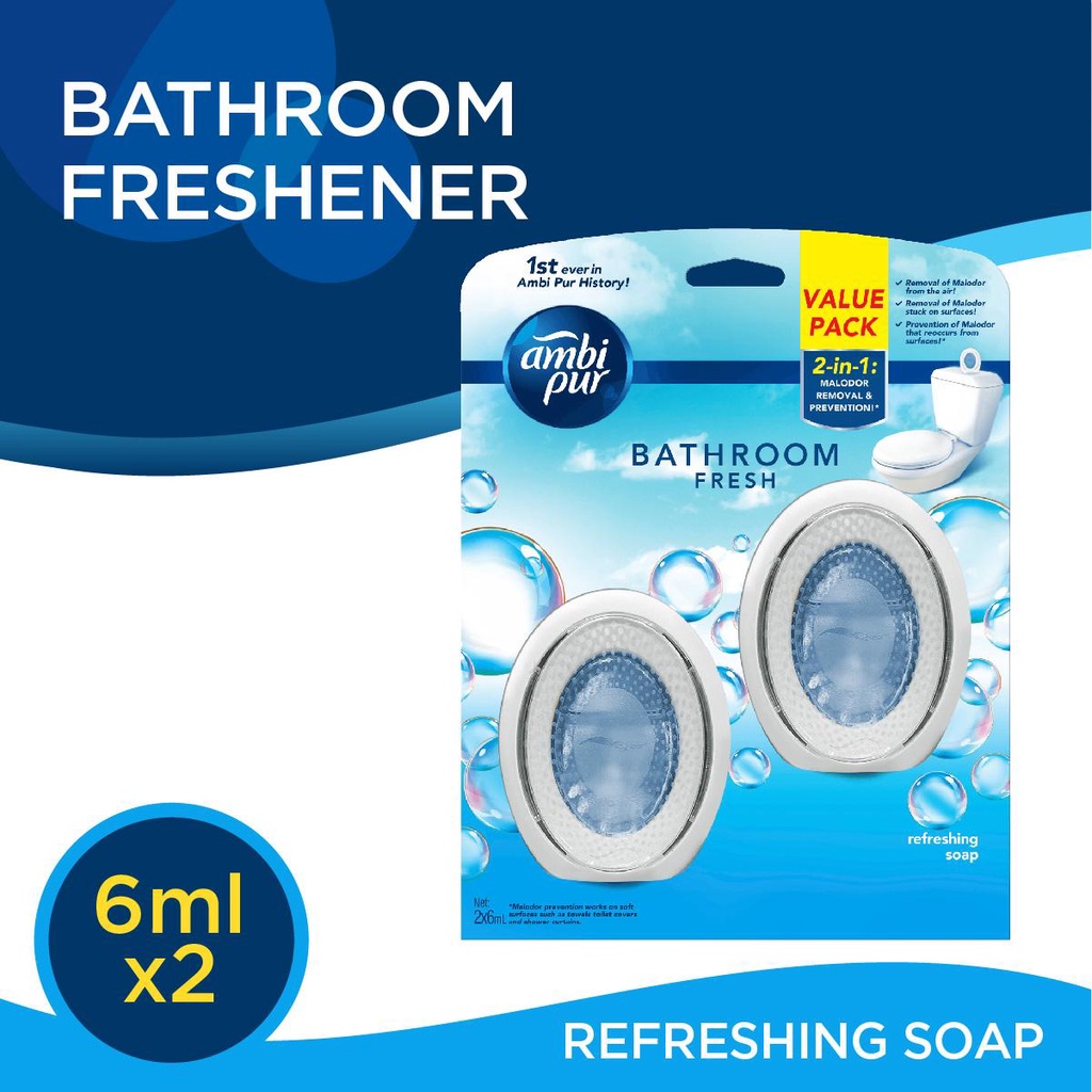 AMBI PUR Bathroom Fresh 6mlX2 (Fresh)