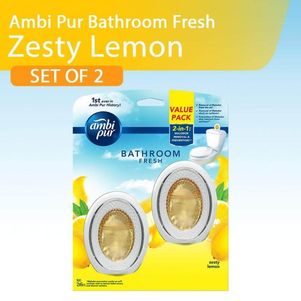 AMBI PUR Bathroom Fresh 6mlX2 (Lemon Zesty)