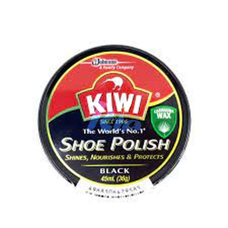 KIWI S/POLISH BLACK 45ML