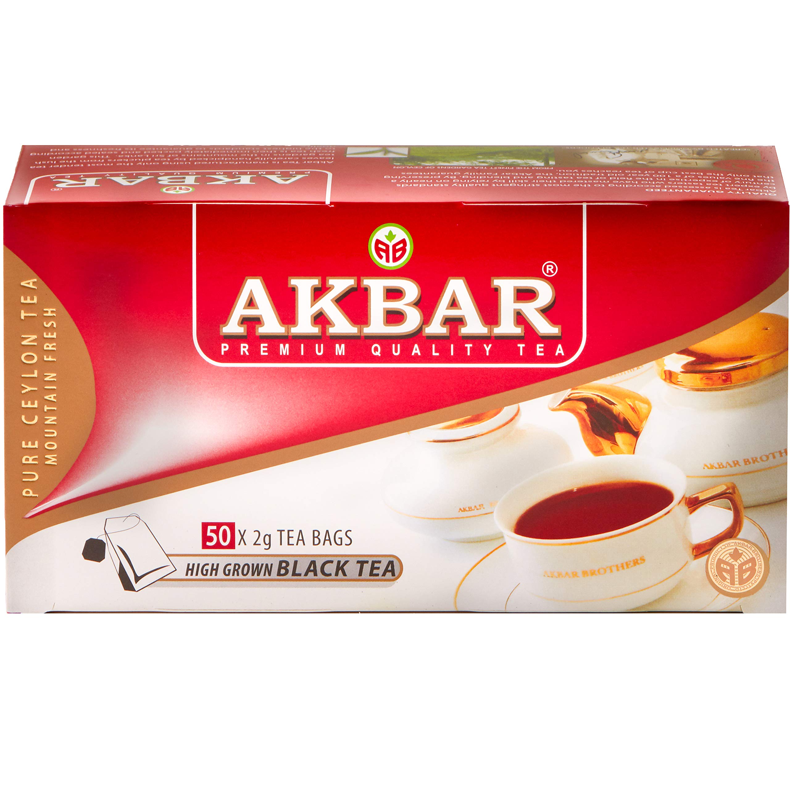 AKBAR (R&W) BLACK TEA 100'S