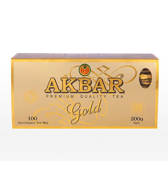 AKBAR GOLD BLACK TEA 100'S