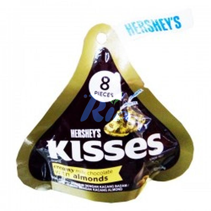 HERSHEY KISSES 36G ALMOND