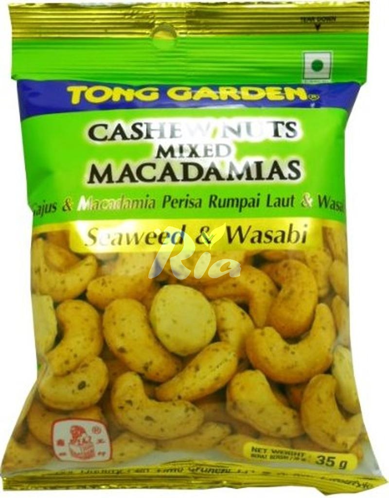 TONG GARDEN 35G CASH NUTS MIX WASABI