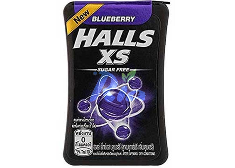 HALLS XS BLUEBERRY