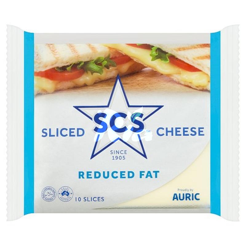 SCS CHEESE SLICES 12'S REDUCED