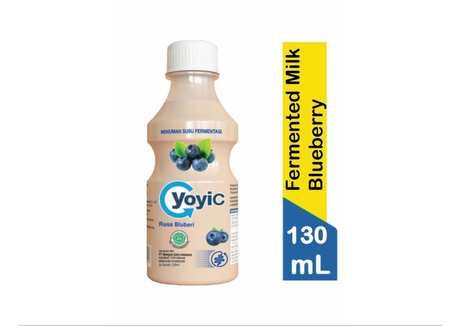 YOYIC YOGHURT DRINK 130ML BLUEBRY