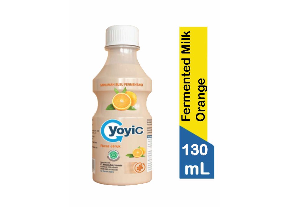 YOYIC YOGHURT DRINK 130ML ORANGE