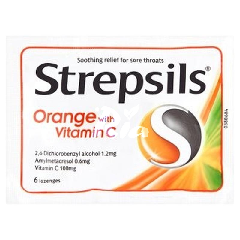 STREPSILS 6'S VIT/C-100