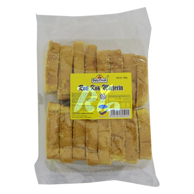 DAILY/F BISCUIT MARGERINE KOK 100G