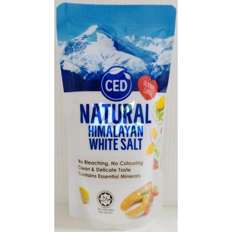 CED NATUREL HIMALAYAN SALT 500G WHITE