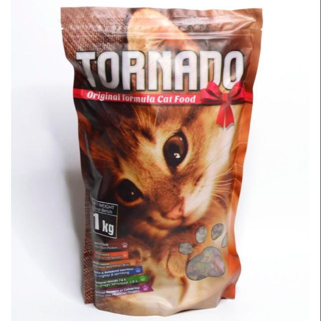 TORNADO CAT FOOD 1KG ORIGINAL