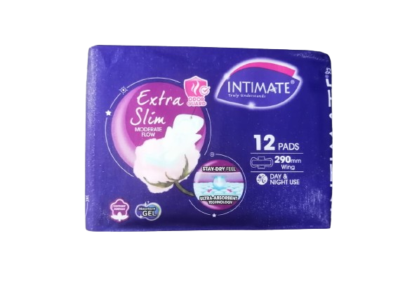 INTIMATE EXTRA SLIM DAY & NIGHT WING 290MM 12S