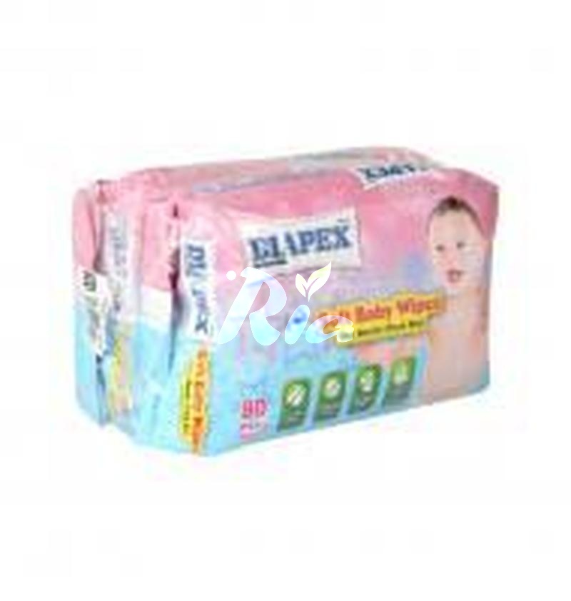 DIAPEX SOFT BABY WIPES 80'S