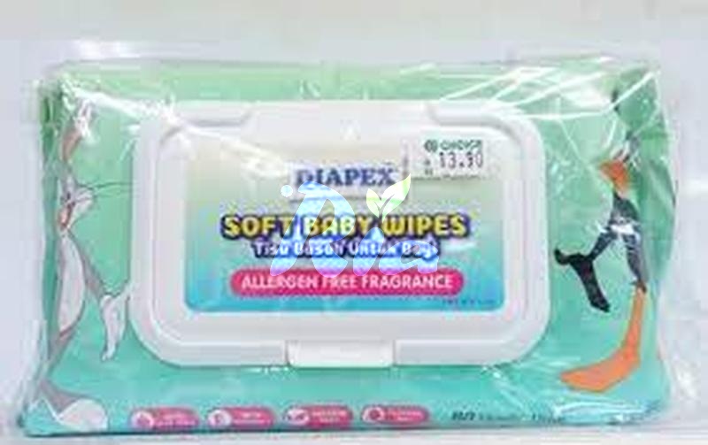 DIAPEX SOFT BABY WIPES FRAGRANCE 80S