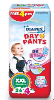 DIAPEX EASY DAY PANTS XXL26+4