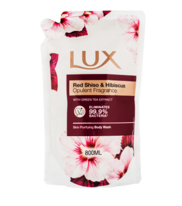LUX SHW CR R 800ML RED SHISO