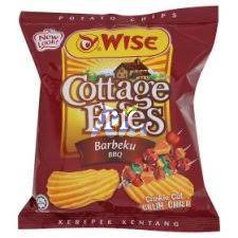 WISE 60G COTTAGE FRIES BBQ