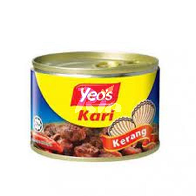 YEO CURRY COCKLES 160G