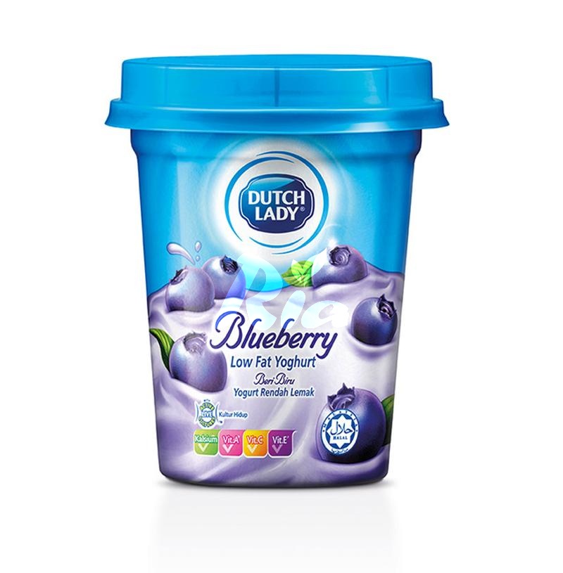 Dutch Lady Yoghurt 140G Blueberry