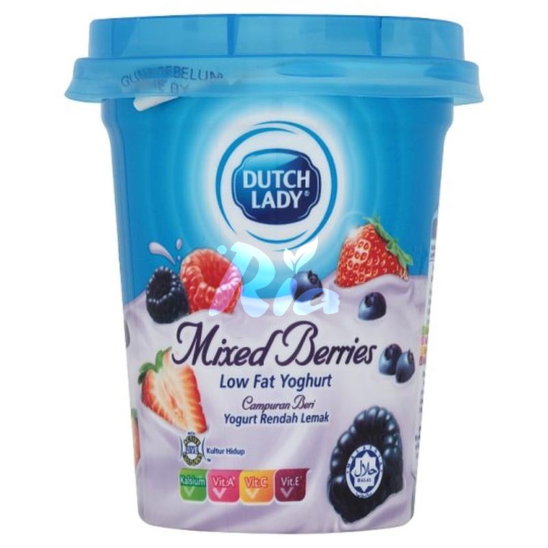 Dutch Lady Yoghurt 140G Mixed Berry