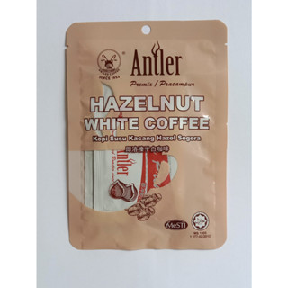 ANTLER WHITE COFFEE HAZELNUT 30GX3S