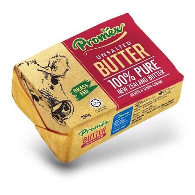PROMEX BUTTER 250G UNSALTED
